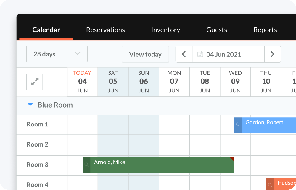 hotel reservation system