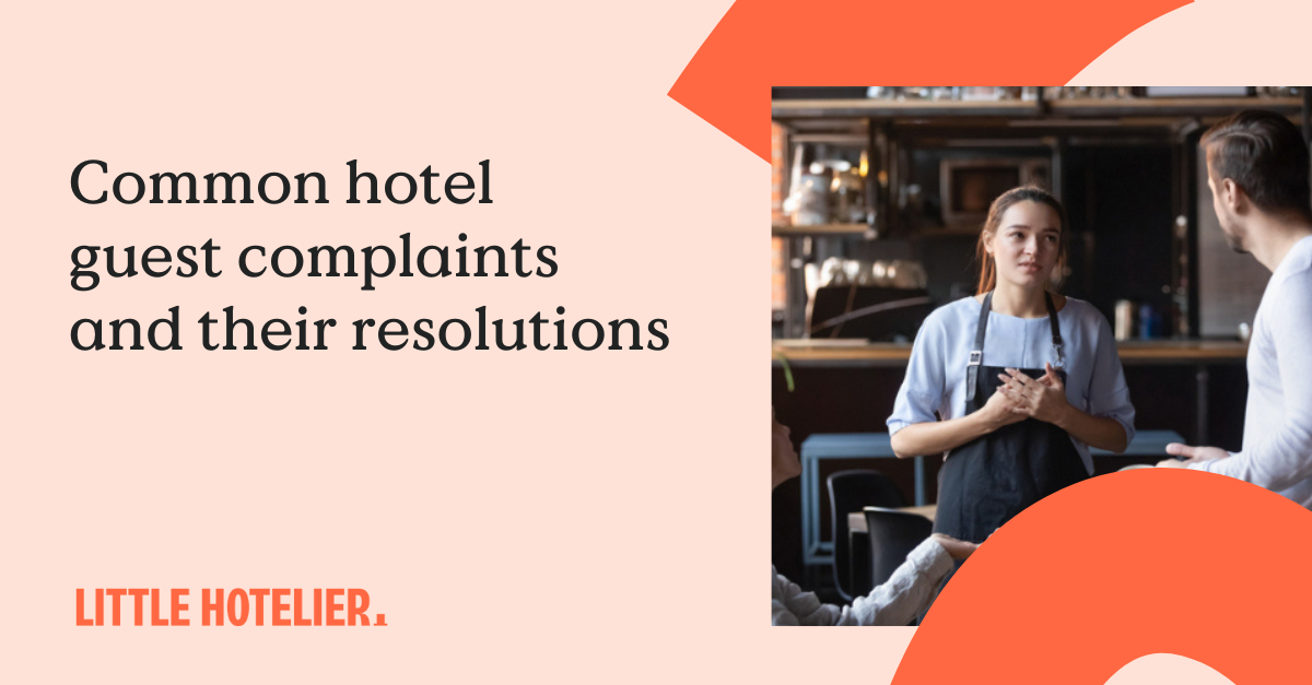 handling complaint in hotel conversation