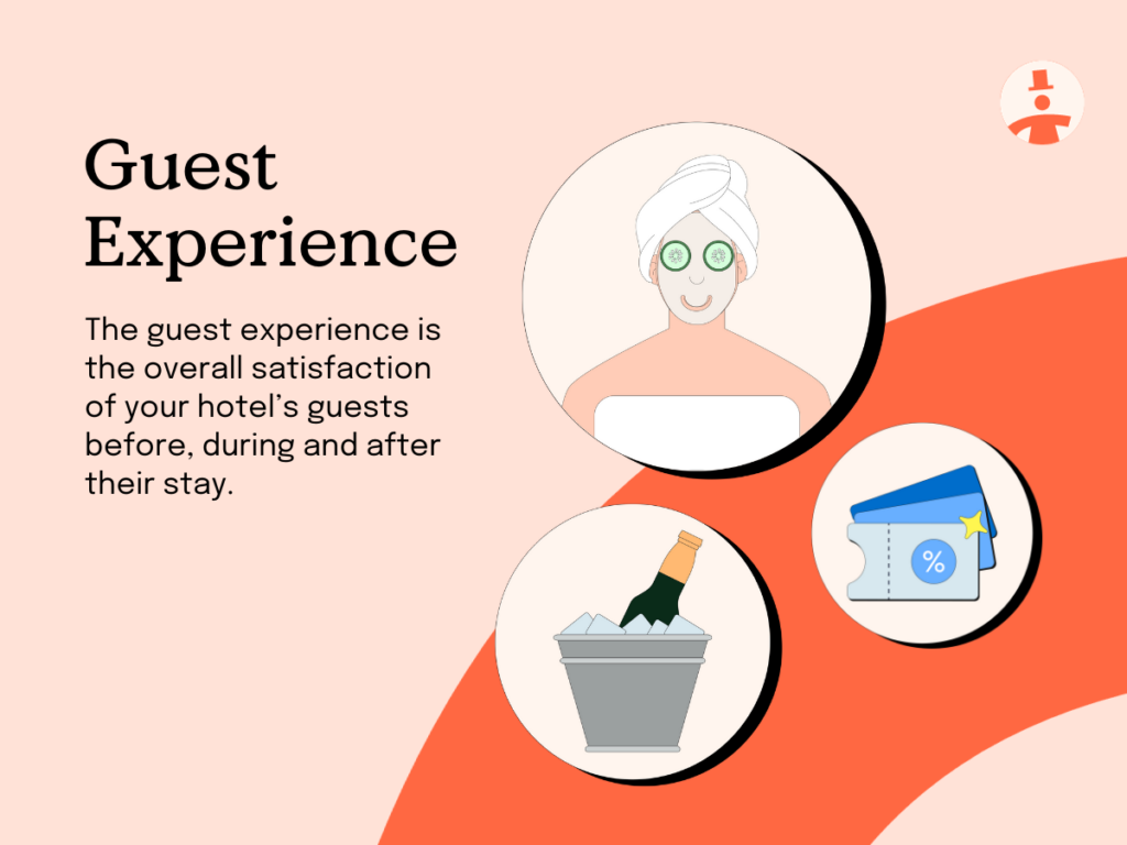 Image explaining guest experience in hotels