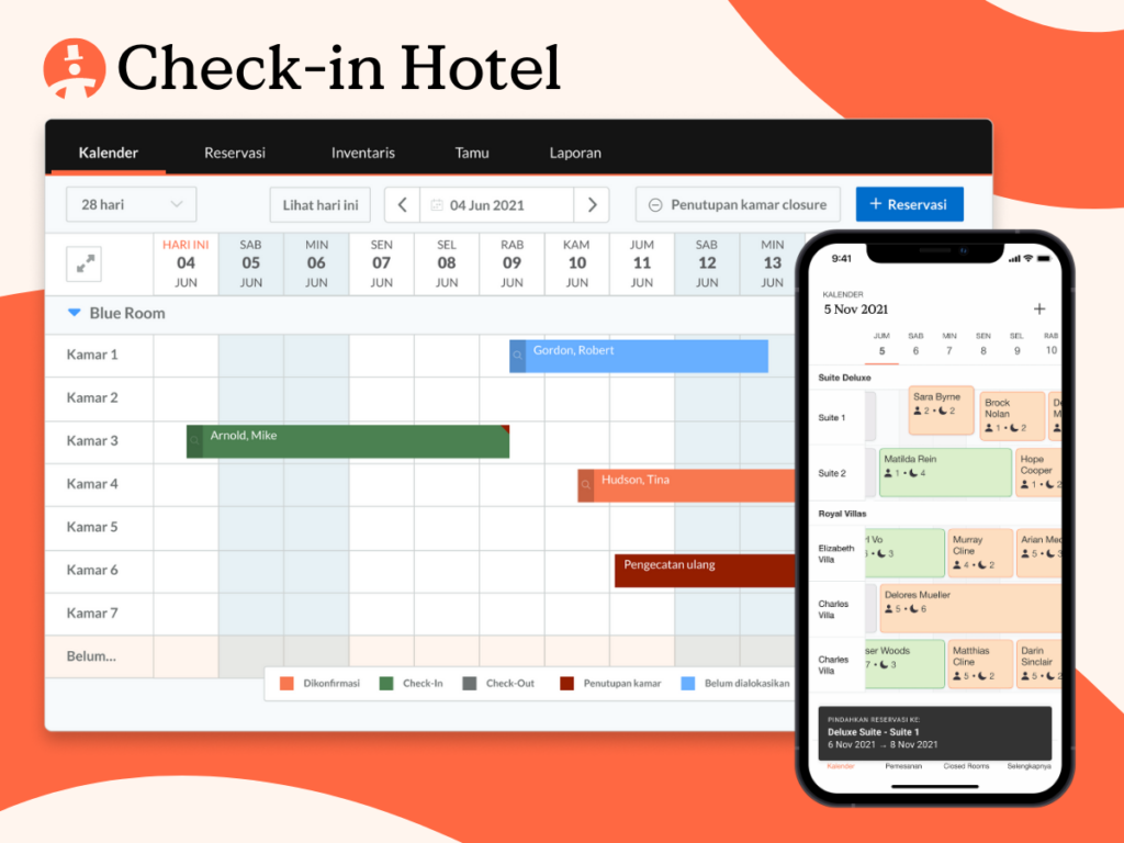 check in hotel