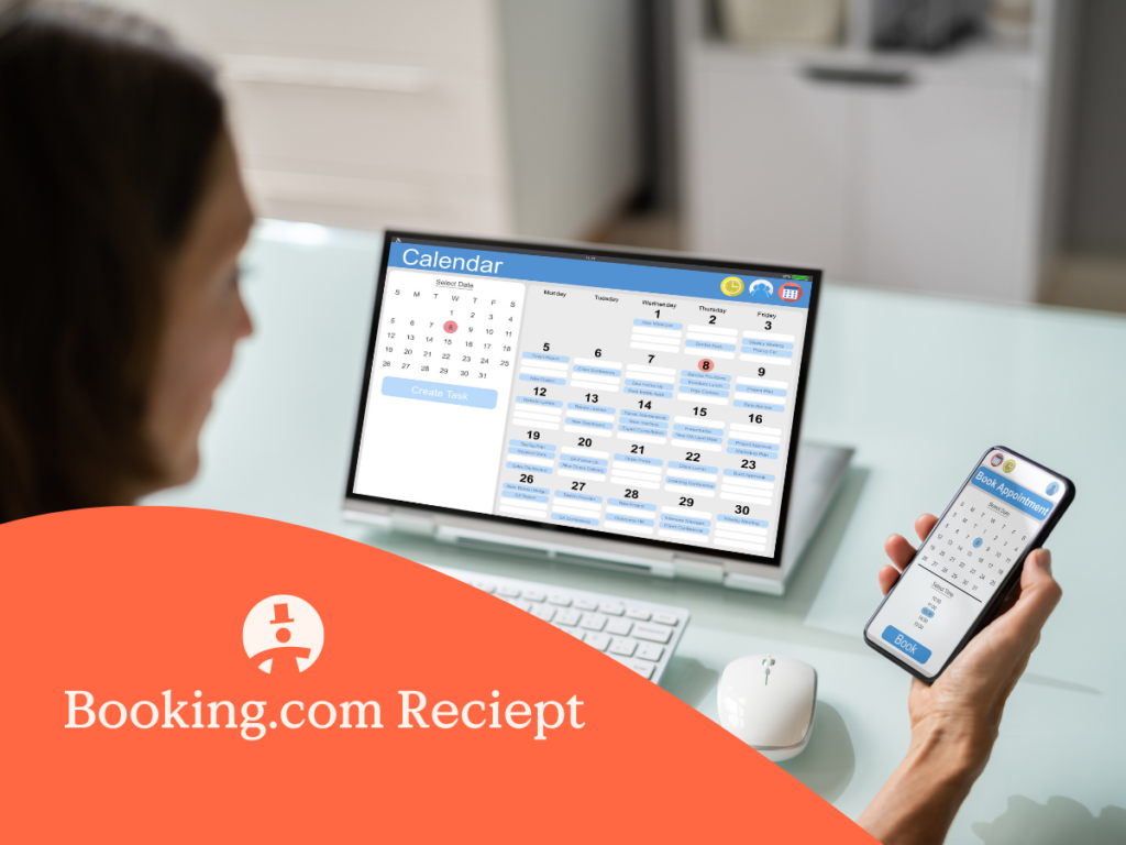 Booking.com receipt
