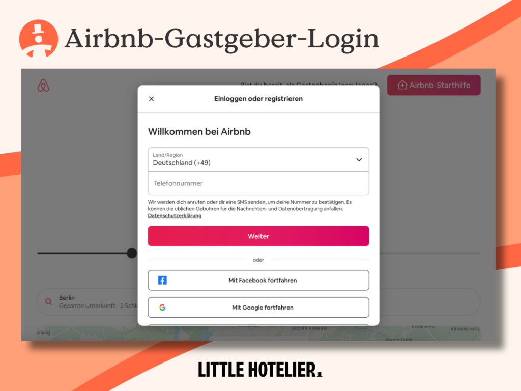 airbnb gastgeber login